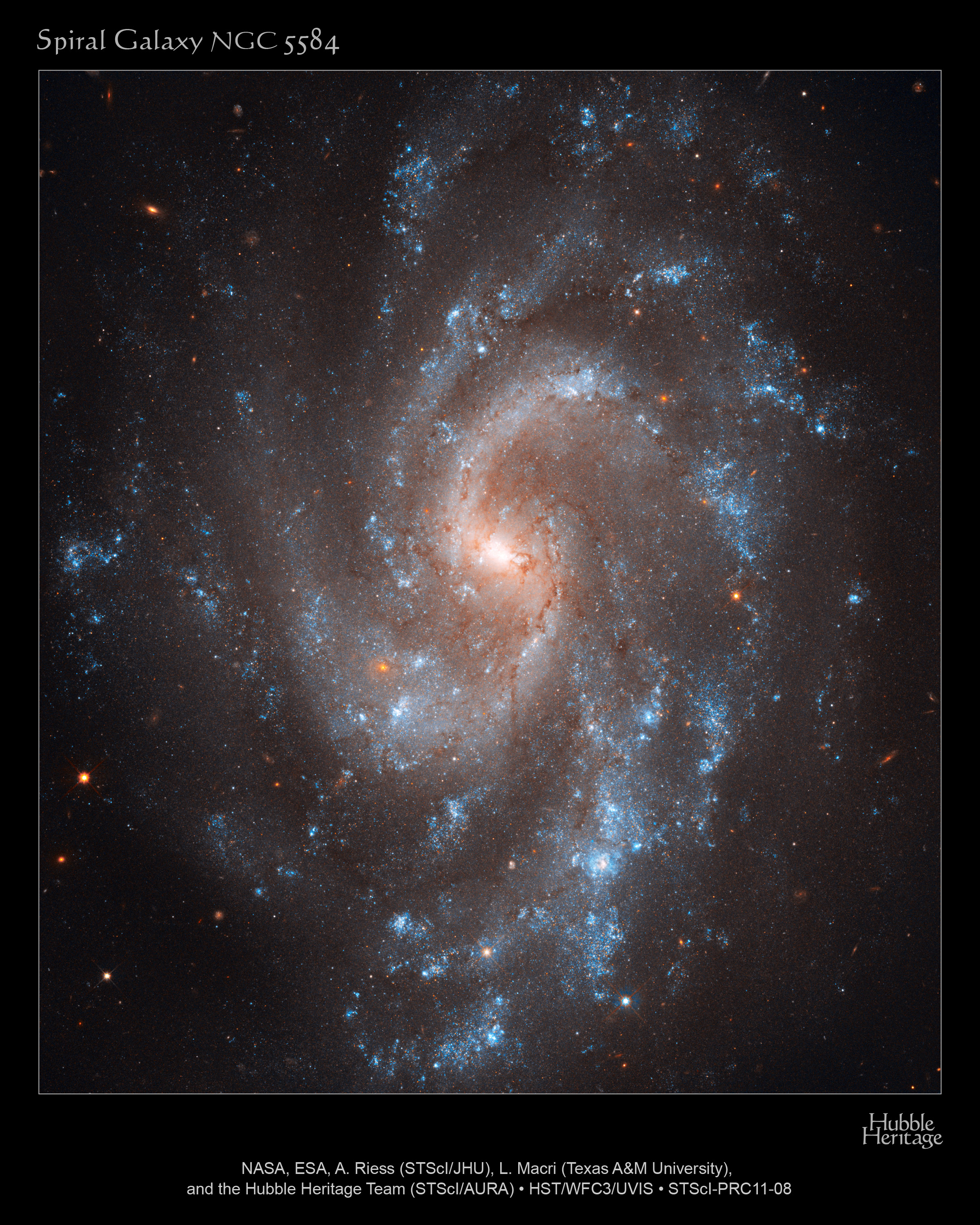 Spiral Galaxy NGc 5584
