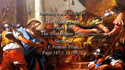 Paper 185 - The Trial Before Pilate/></a></td>
                  </tr>
                  <tr>
                    <td width=