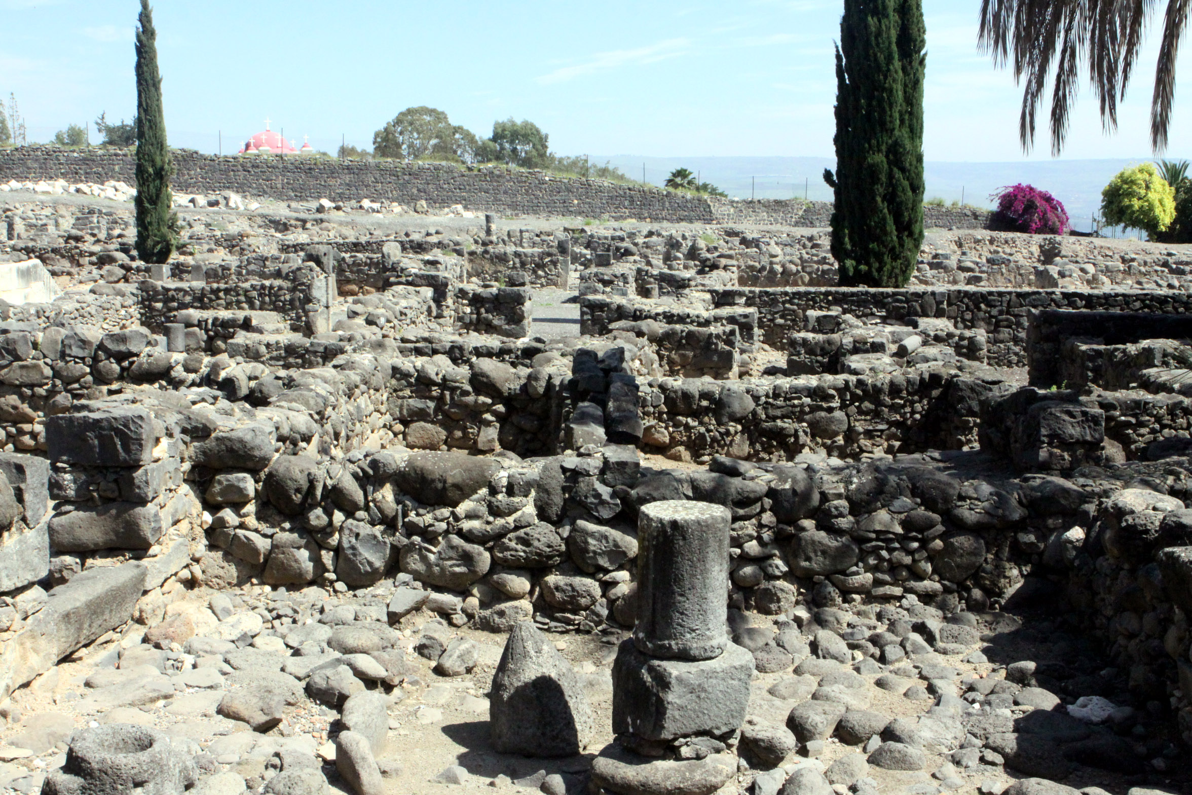 Capernaum remains of the village.