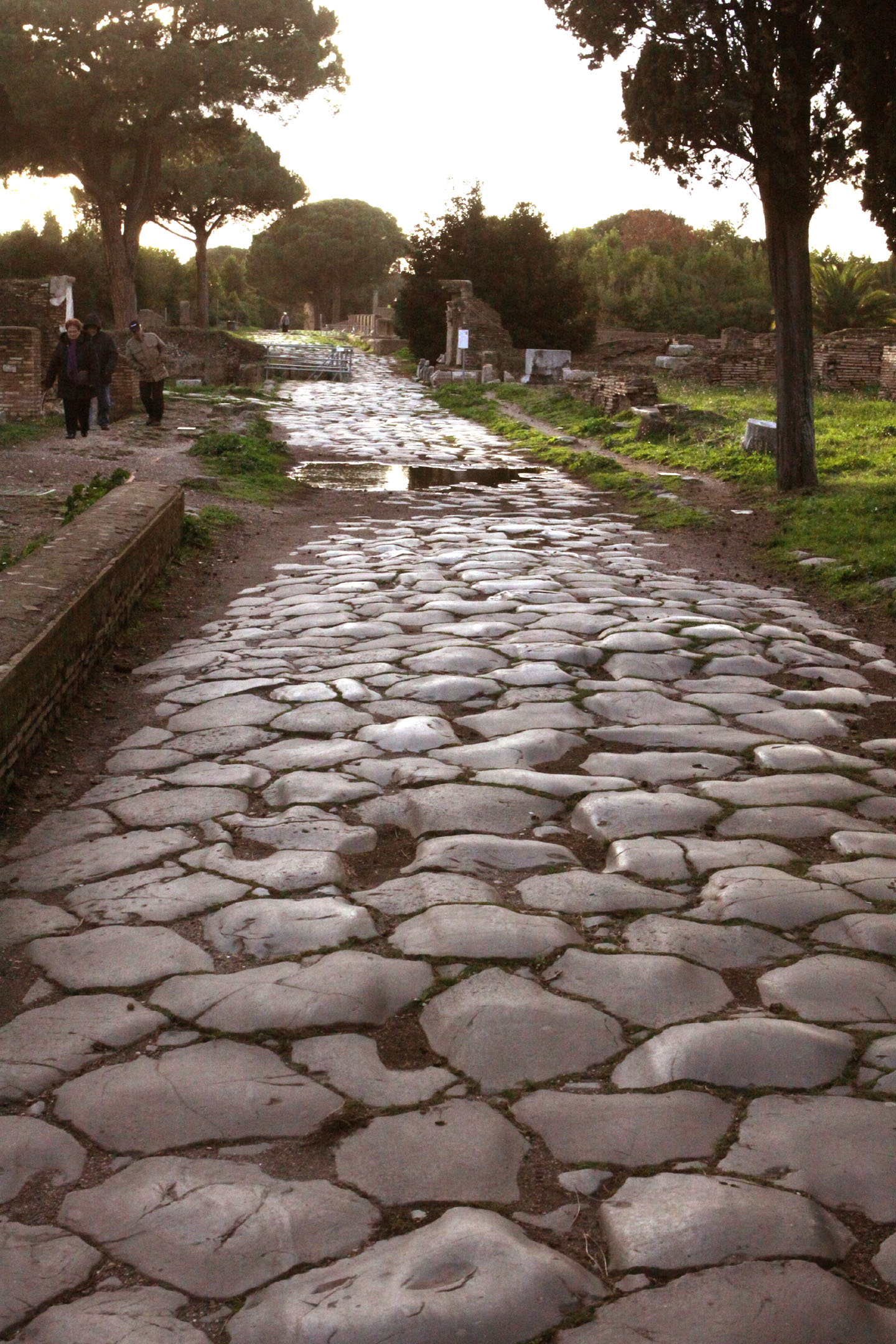 Sections of Via Appia.