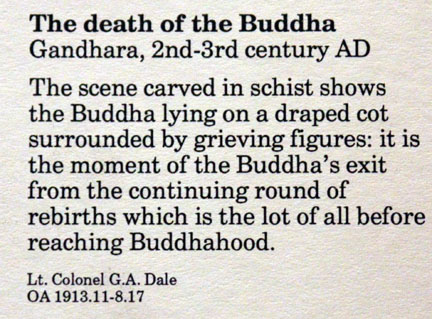 The Death of Budda.