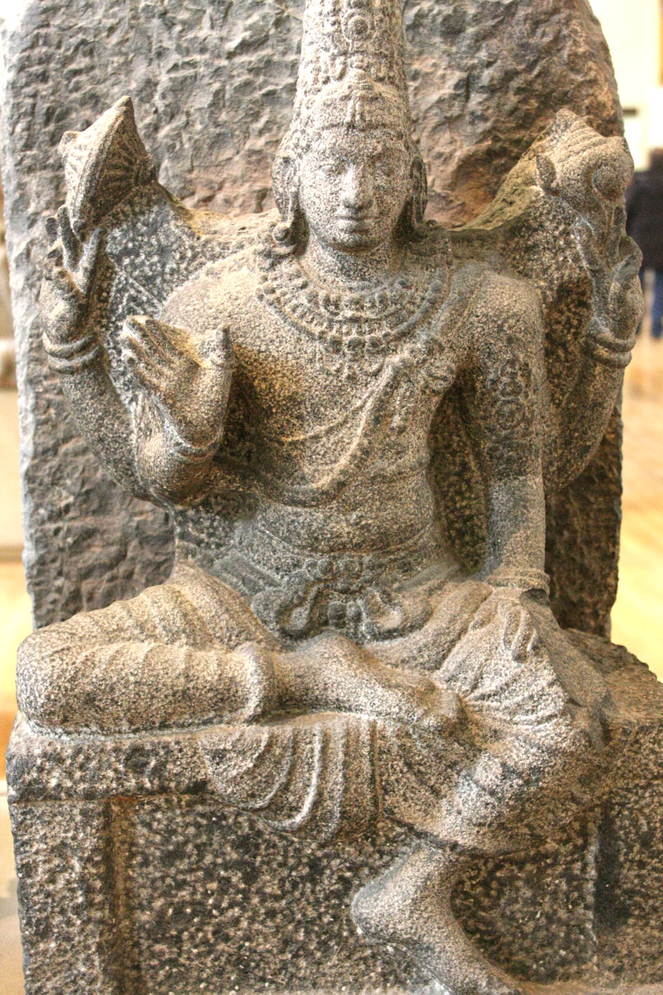 Seated Vishnu.