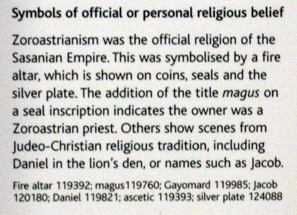 The official religion of the Sassanian empire was Zoroastrian Religion.