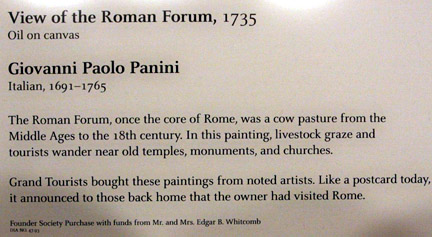 Roman forum.
