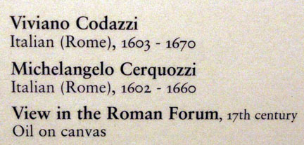 Roman forum.