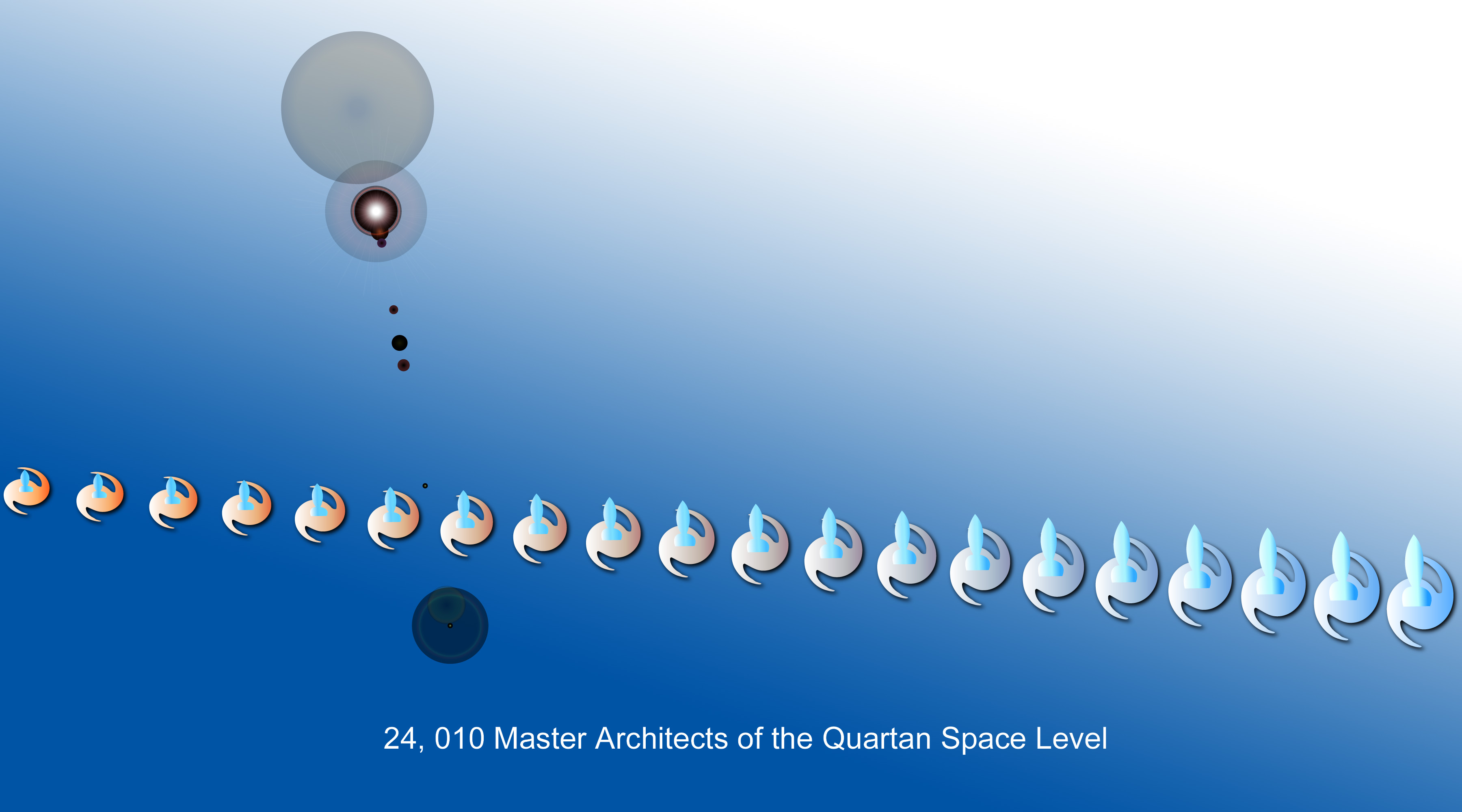 The Quartan Space Level.  This, the final and largest corps, 
consists of 24,010 Master Architects