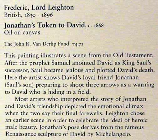Jonathan's Token to David
