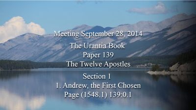 Paper 139 - The Twelve Apostles